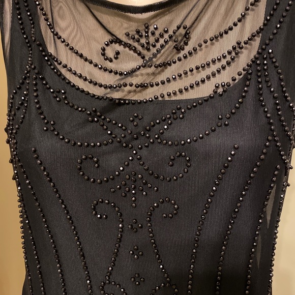 SEQUIN BLACK TOP AS SHOWN SIZE M🛍WORN ONCE🛍 - Picture 4 of 9